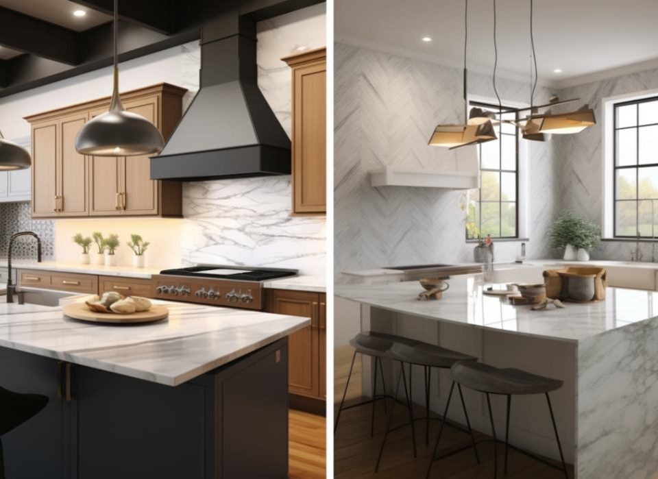 Refined marble choices