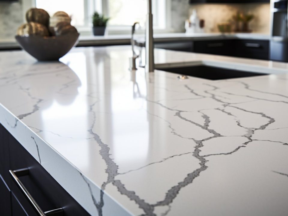 quartz kitchen countertop