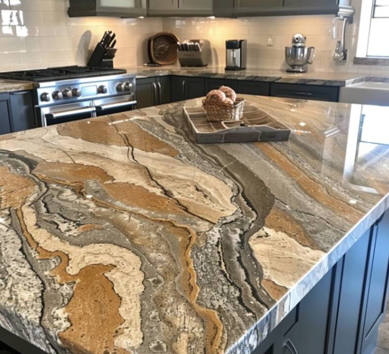 Custom granite countertops