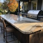 stone countertop material aesthetics